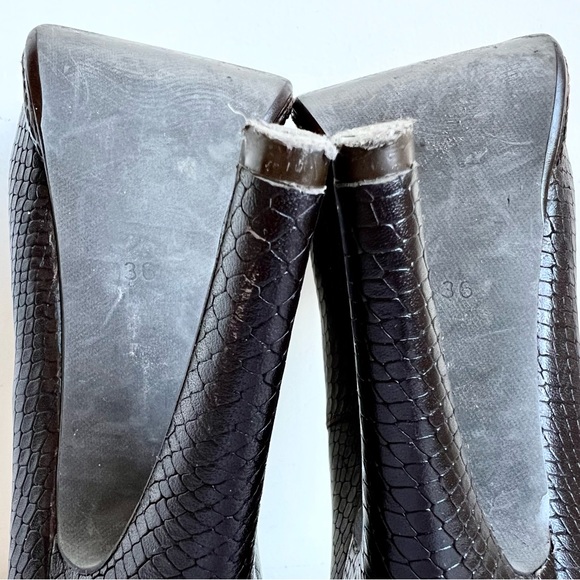 6 TERGAN Pumps Career Shoes Platform Stilettos High Heels - Picture 14 of 14